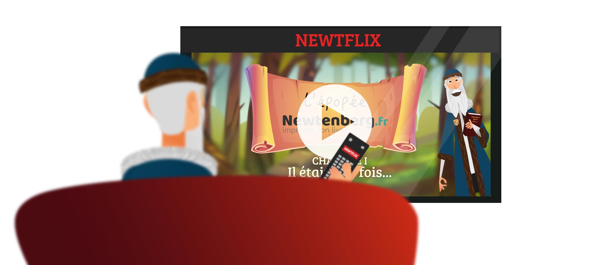 vidéo Newtenberg.fr imprimer un livre